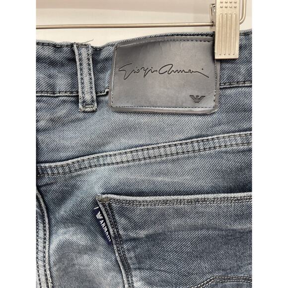 Armani Jeans AJ Blue Faded 31 X 26 - Picture 10 of 11